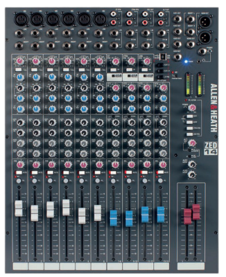 Allen & Heath ZED-14 14-Channel Analog Mixer
